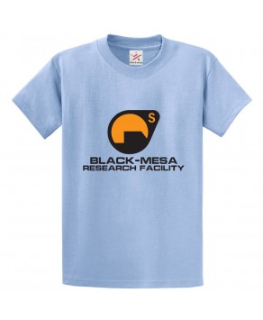 Black Mesa Research Facility Classic Unisex Kids and Adults T-Shirt For Video Game Lovers